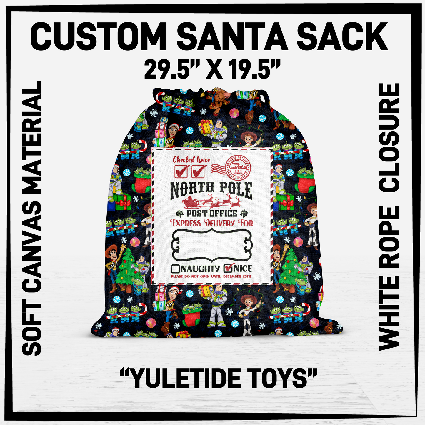 SNCS - Yuletide Toys Santa Sack - Preorder Closing 9/17 ETA: Mid-Dec
