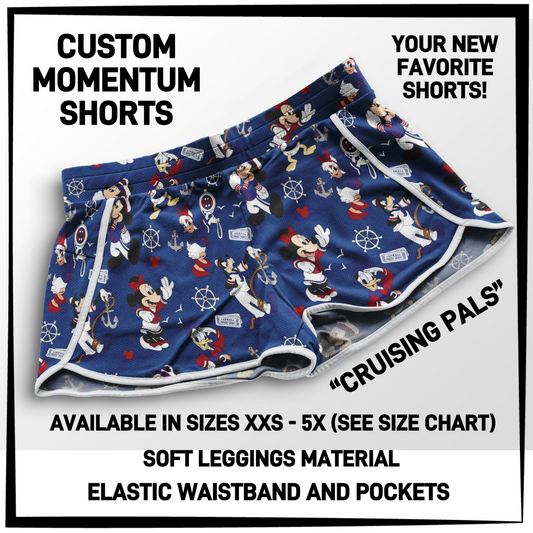 MO1T - Cruising Pals Momentum Shorts with Pockets - Preorder Closing 5/19 ETA: Mid-July