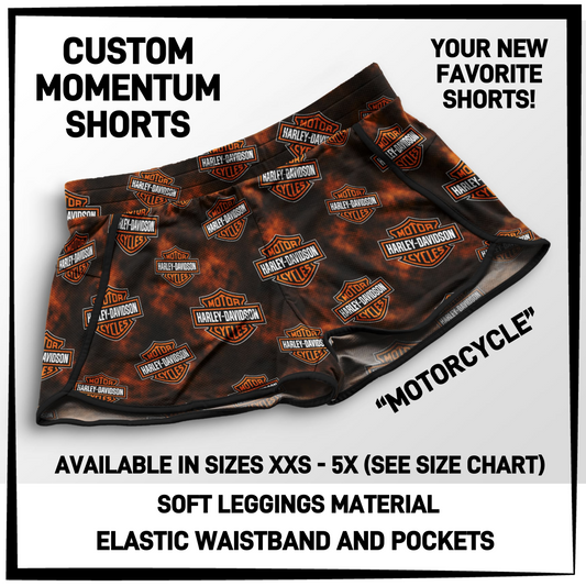 MO1T - Motorcycle Momentum Shorts with Pockets - Preorder Closing 5/19 ETA: Mid-July