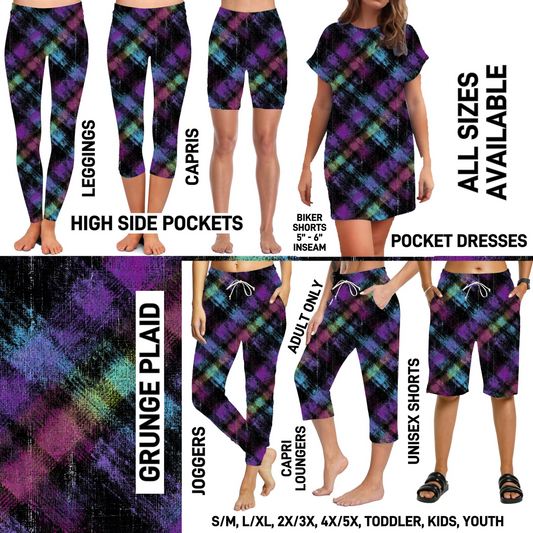 NE1N - Grunge Plaid - Preorder Closing 5/24 ETA: Mid-July
