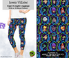 Preorder! Closes 3/28. ETA June. Iconic Villains Capri Length Leggings w/wo Pockets