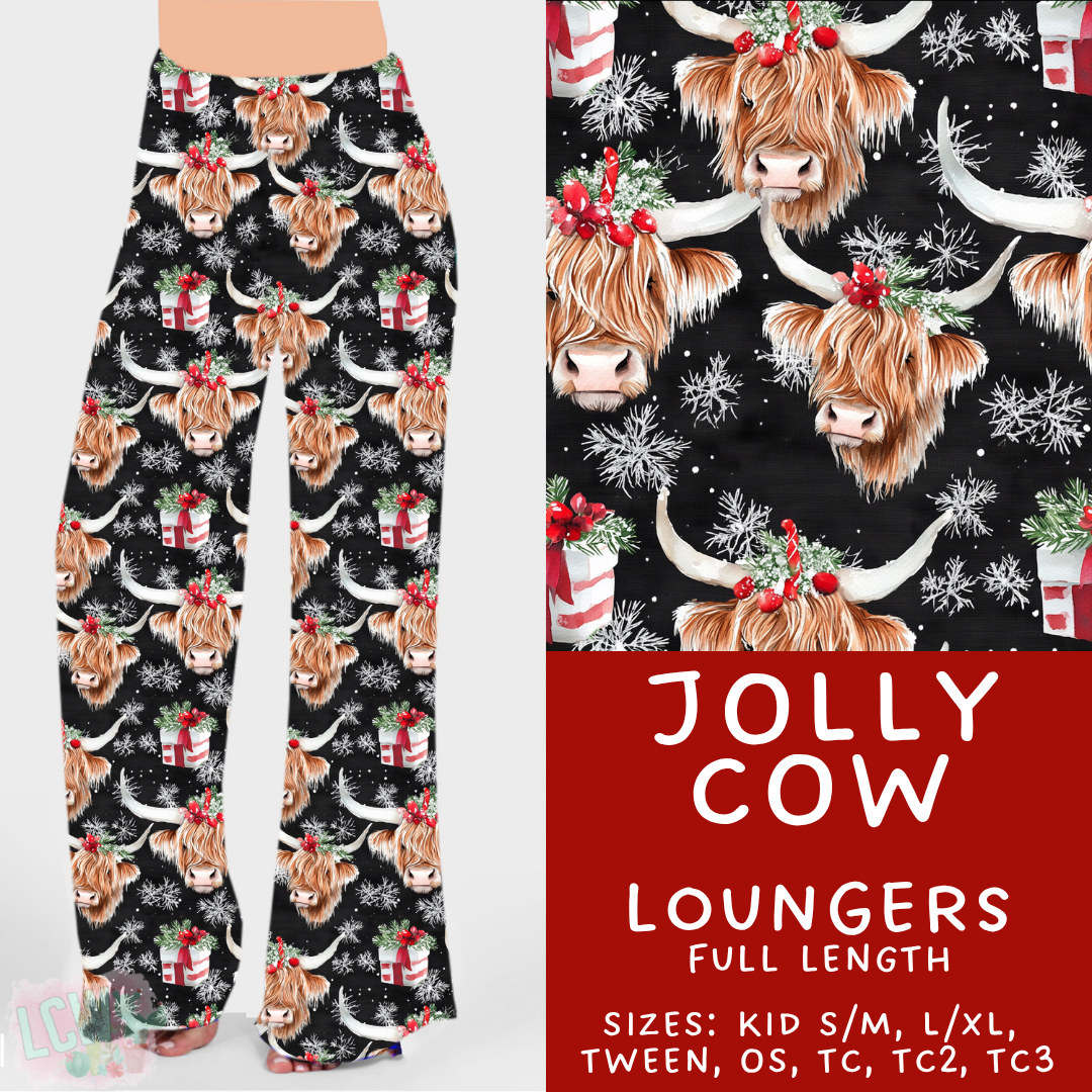 Ready To Ship - Jolly Cow Loungers - TC