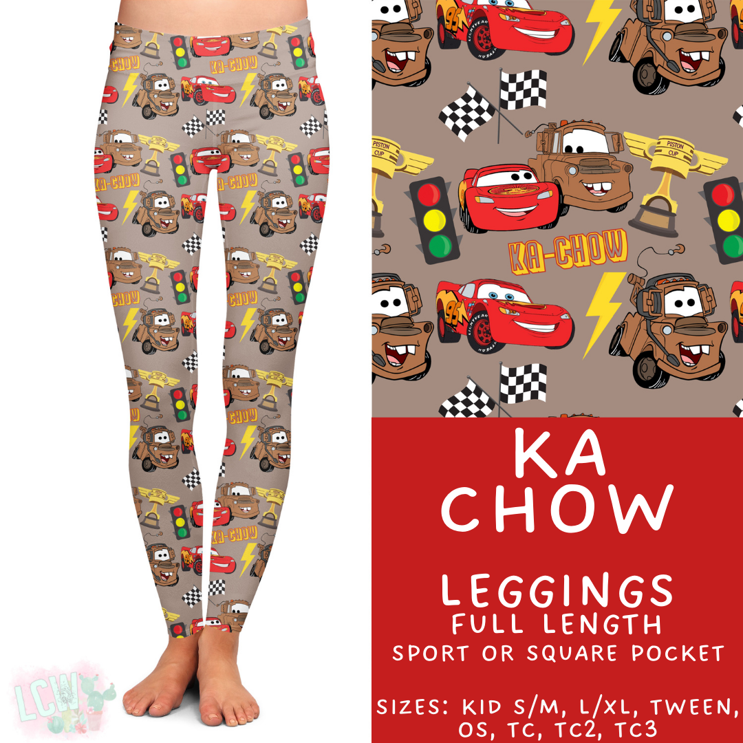 Ready to Ship - Ka Chow Full Length Leggings - Sport Pocket TC2 & Square Pocket TC