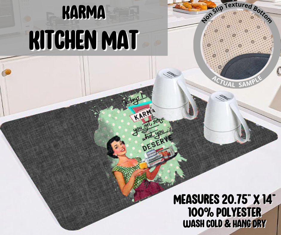 Karma Kitchen Mat