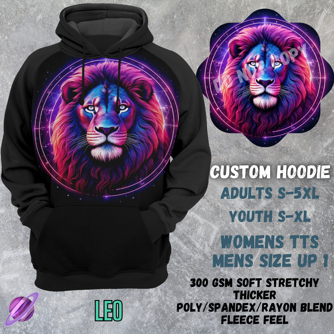 LEO - CUSTOM HOODIE RUN PREORDER CLOSING 3/6