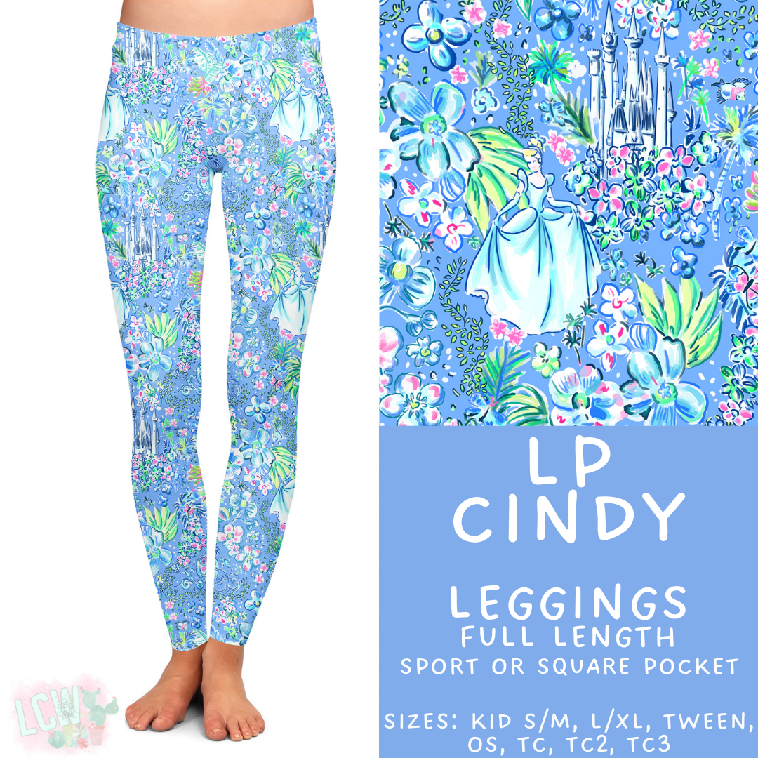 Ready to Ship - LP Cindy Full Length Leggings - Sport Pocket OS & Square Pocket TC2