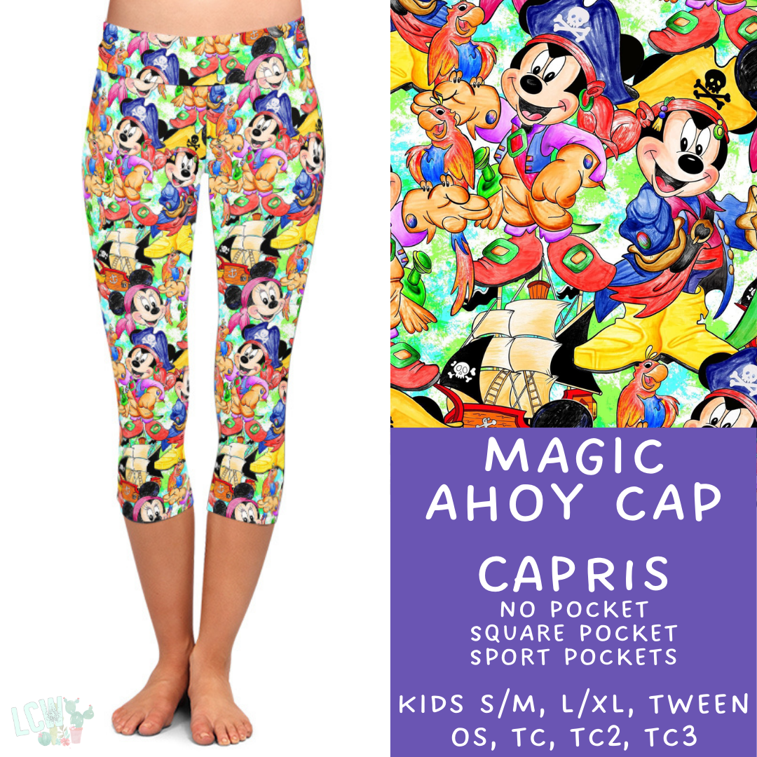 Ready To Ship - Magic Ahoy Capris - TC