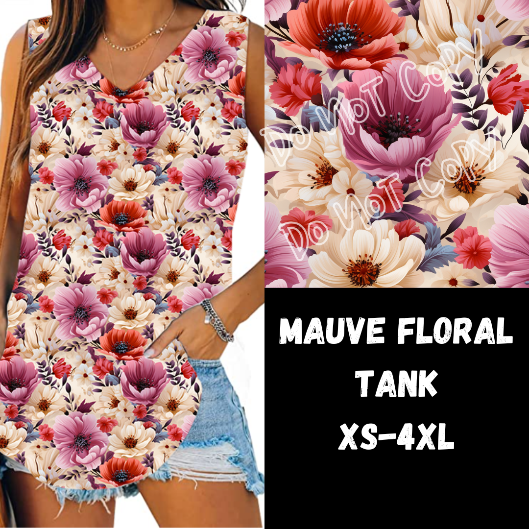 MAUVE FLORAL-SPRING PPO PREORDER CLOSING 1/23