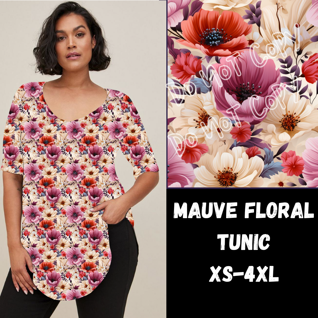 MAUVE FLORAL-SPRING PPO PREORDER CLOSING 1/23