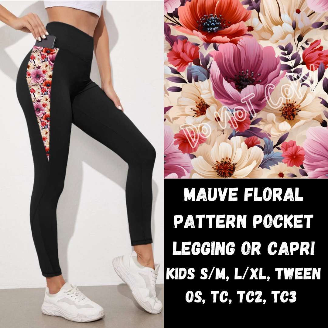 MAUVE FLORAL-SPRING PPO PREORDER CLOSING 1/23