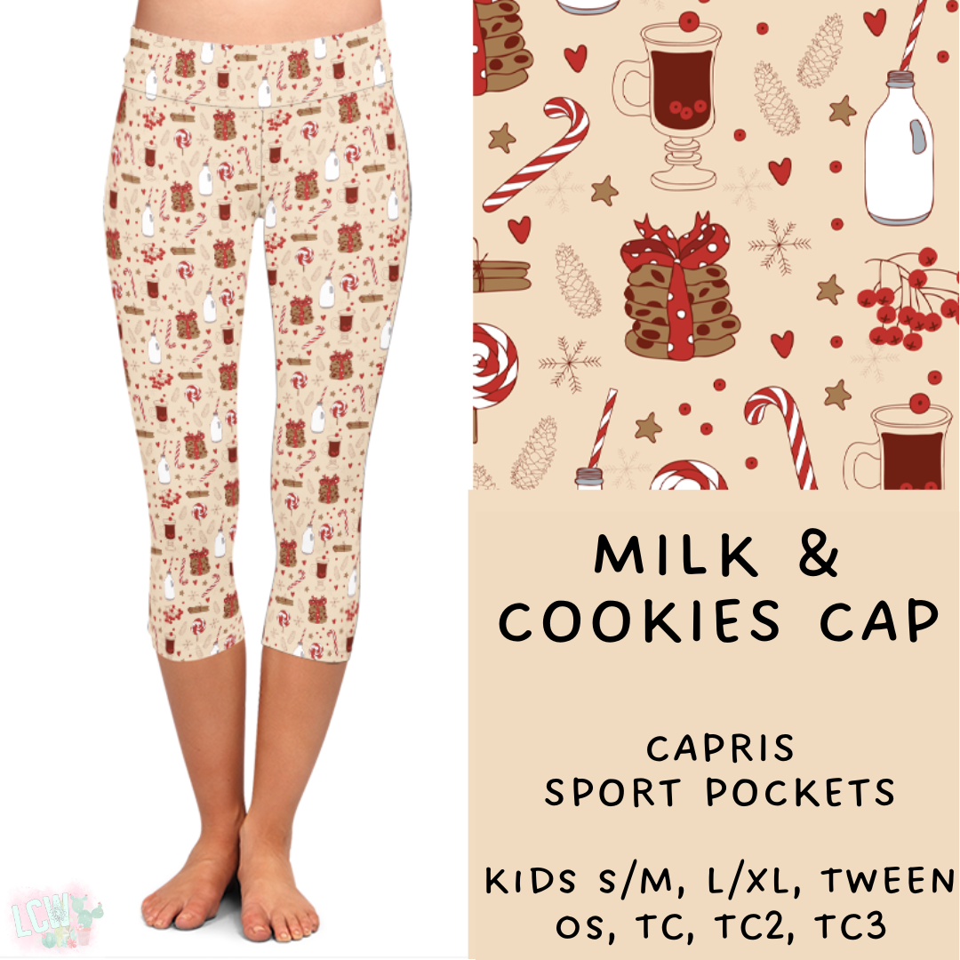 Ready To Ship - Milk & Cookies Leggings & Capris