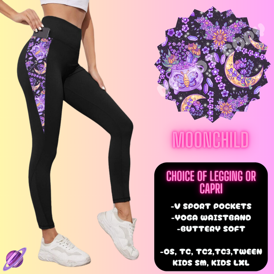 MOON CHILD- HOODIE OUTFIT RUN-5 STYLE BOTTOMS- PREORDER 2/20