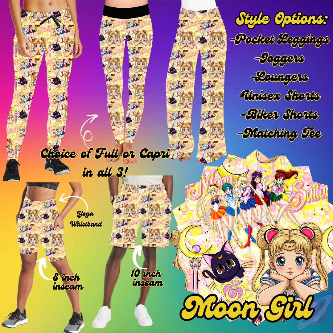 MOON GIRL- LEGGING/JOGGER/LOUNGER/SHORTS - POLAROID PREORDER CLOSING 2/17