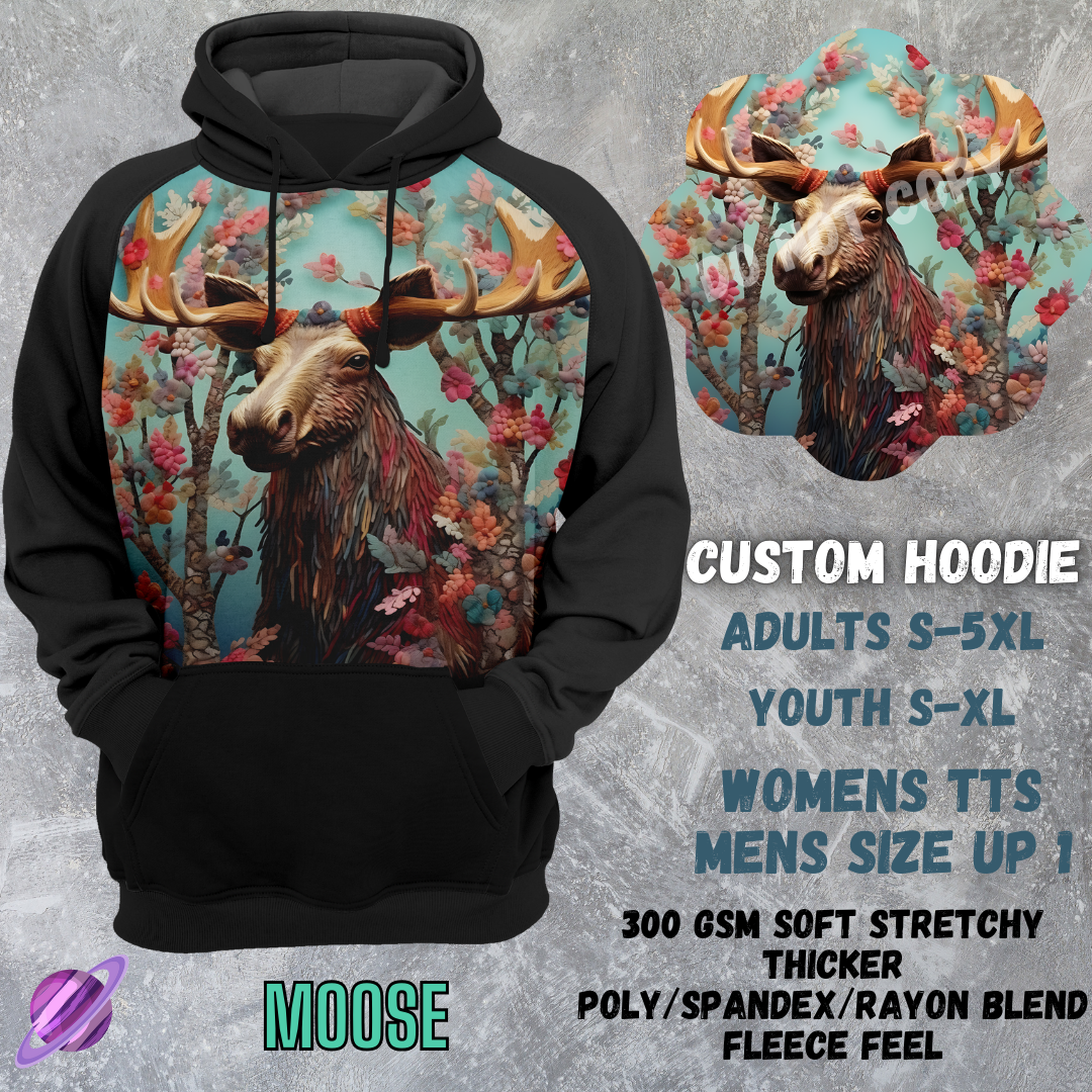 MOOSE - CUSTOM HOODIE RUN PREORDER CLOSING 3/6