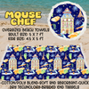 MOUSE CHEF - OVERSIZED BEACH TOWEL RUN 5 - PREORDER CLOSING 3/23