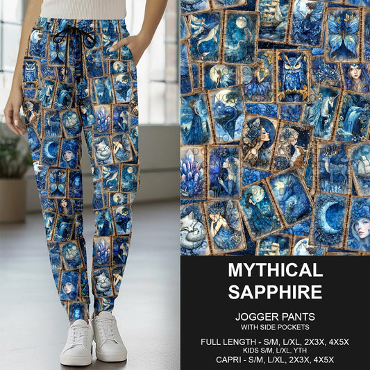 B276 - Preorder Mythical Sapphire Joggers (Closes 3/01. ETA: early May)