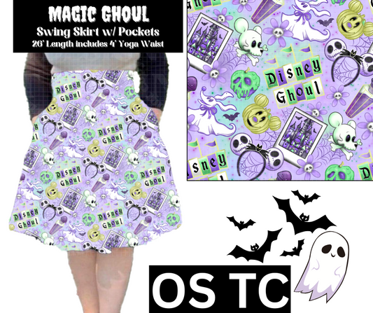 Magic Ghoul Swing Skirt