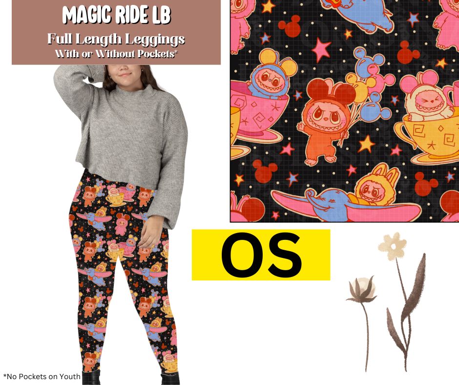 Magic Ride LB Full Length Leggings w/ Pockets