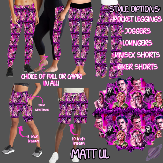 MATT LIL-6 STYLES OF BOTTOMS-PREORDER CLOSING 2/17