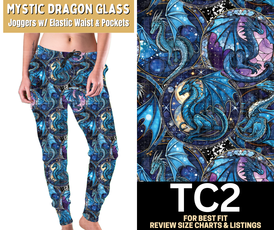 Mystic Dragon Glass Joggers