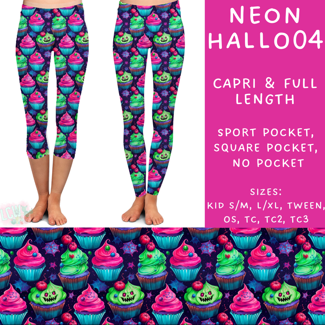 Ready to Ship Neon Hallo04 Leggings TC
