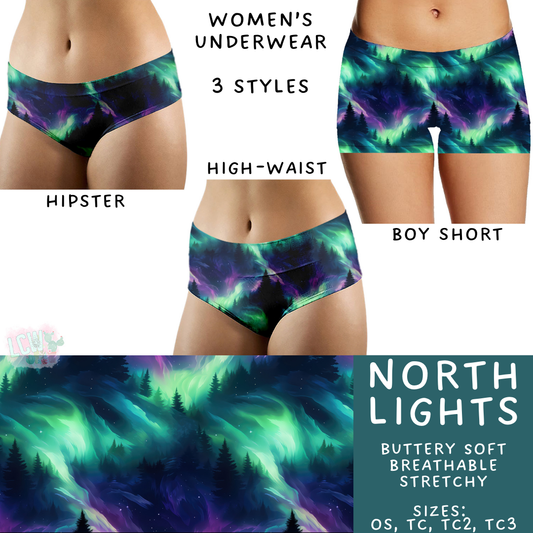 Ready to Ship - North Lights Women's Underwear - Hipster - TC2