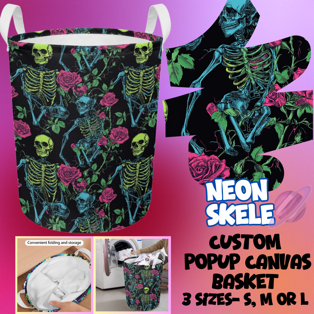 NEON SKELE - STORAGE BASKETS ROUND 5 - PREORDER CLOSING 3/16