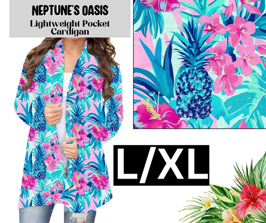 Neptune's Oasis Pocket Cardigan