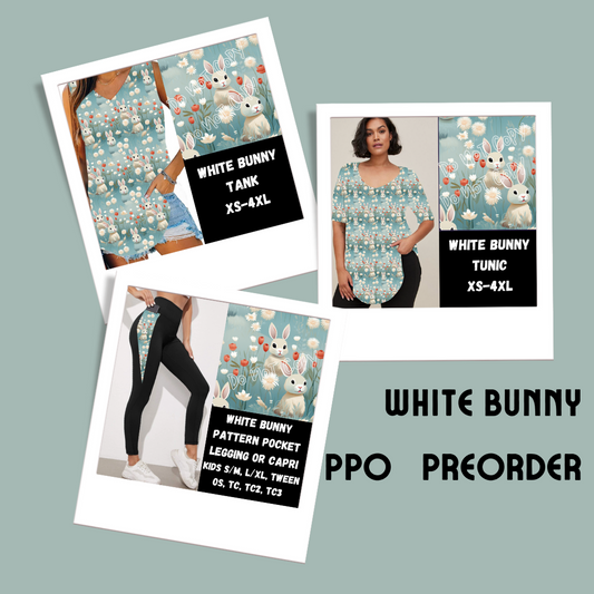 WHITE BUNNY-SPRING PPO PREORDER CLOSING 1/23