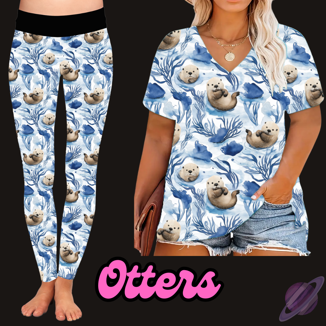 OTTERS - V-NECK TUNIC - PRETTY RUN PREORDER CLOSING 3/21