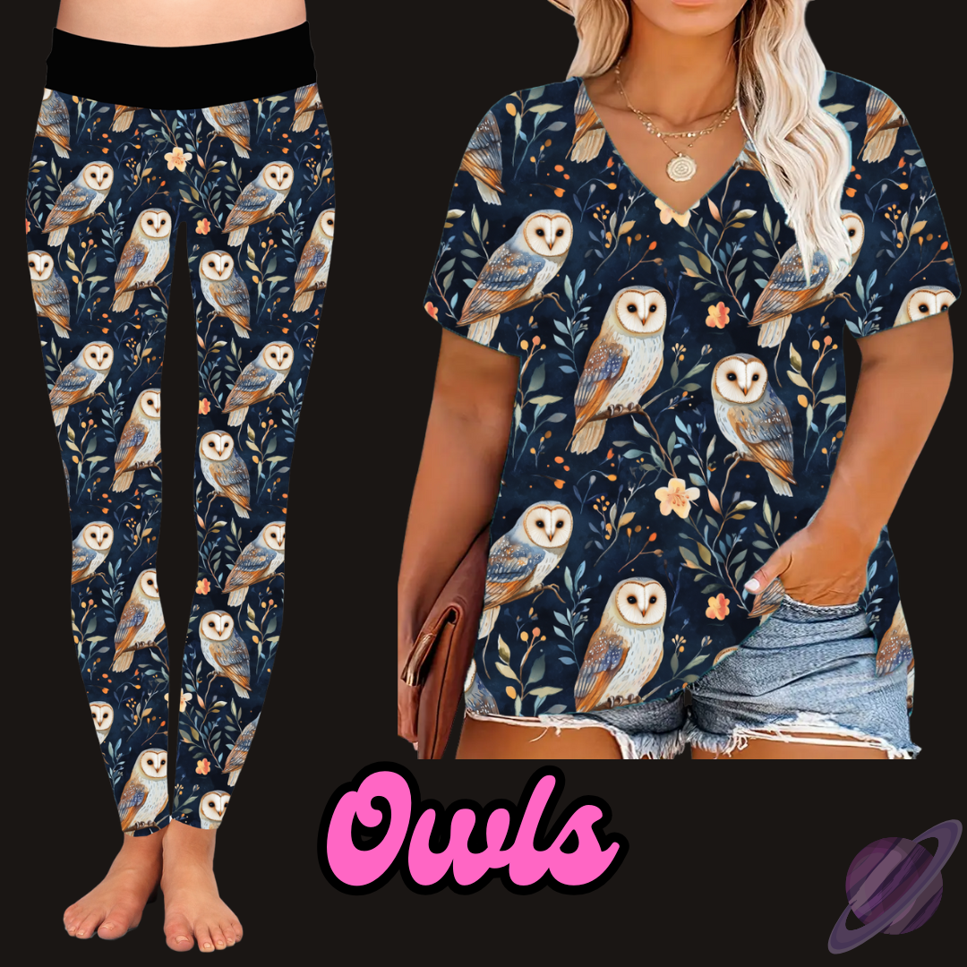 OWLS - V-NECK TUNIC - PRETTY RUN PREORDER CLOSING 3/21