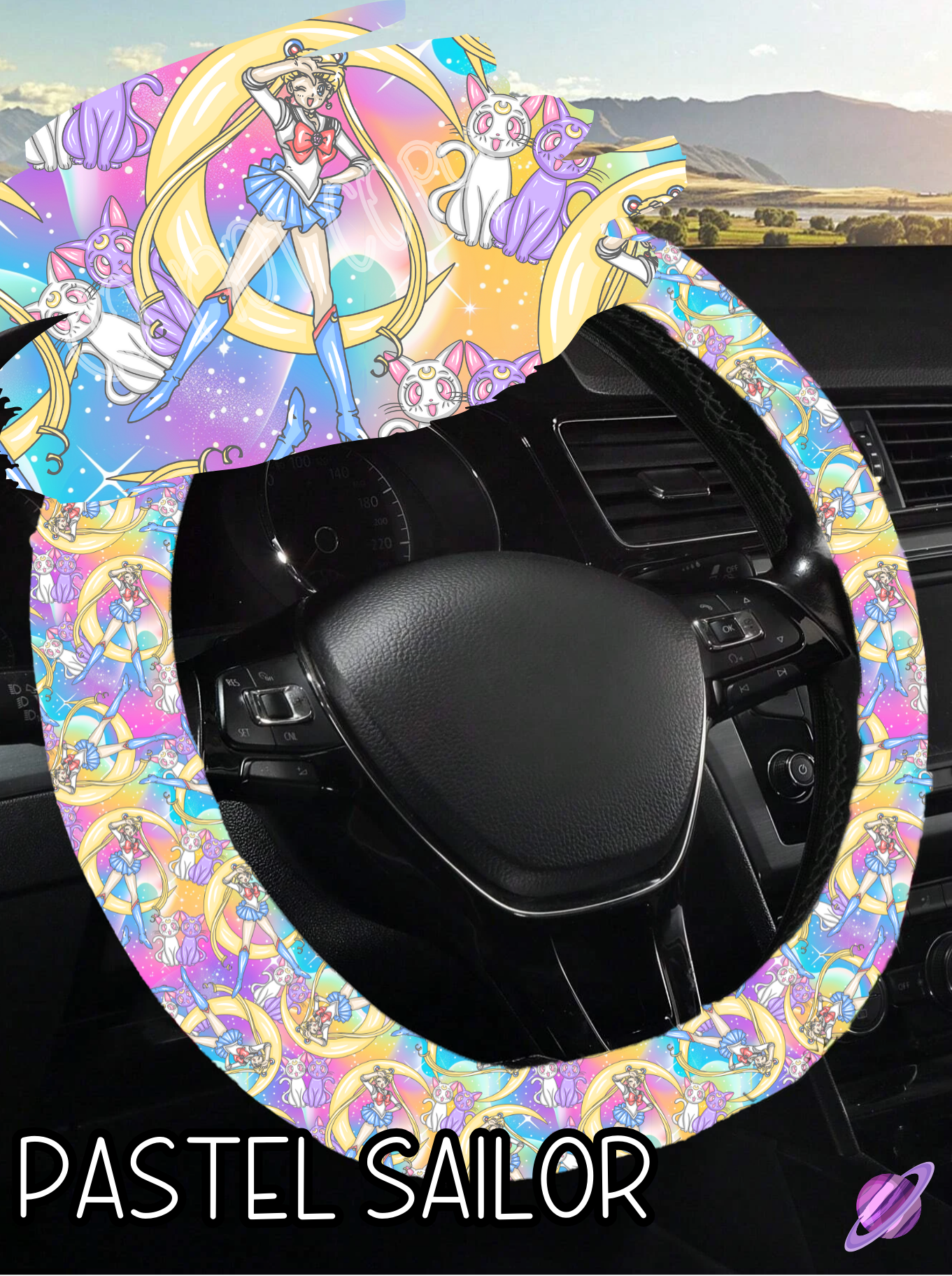 Pastel Sailor - Steering Wheel Cover Roud 7 - Preorder Closes 3/1