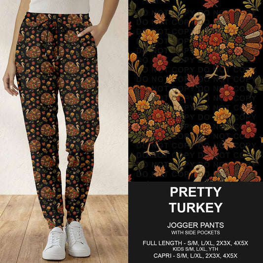 B308 - Preorder Pretty Turkey Joggers (Closes 8/16. ETA: late Oct.)