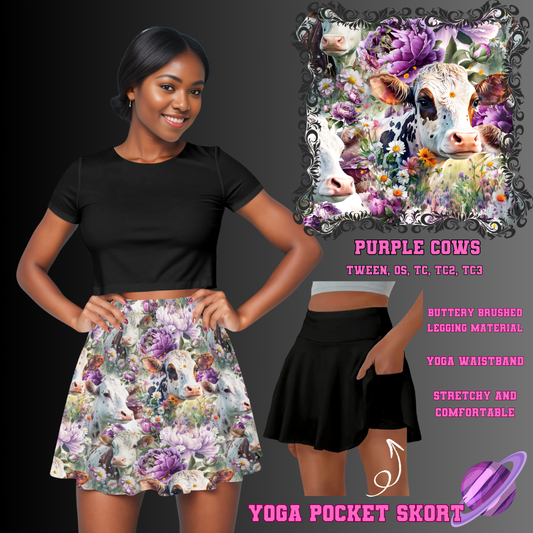 PURPLE COWS-SKORT 4 PREORDER CLOSING 2/13