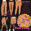 PAINT FLORAL - LEGGING/JOGGER/LOUNGER/SHORTS - PRETTY RUN PREORDER CLOSING 3/21