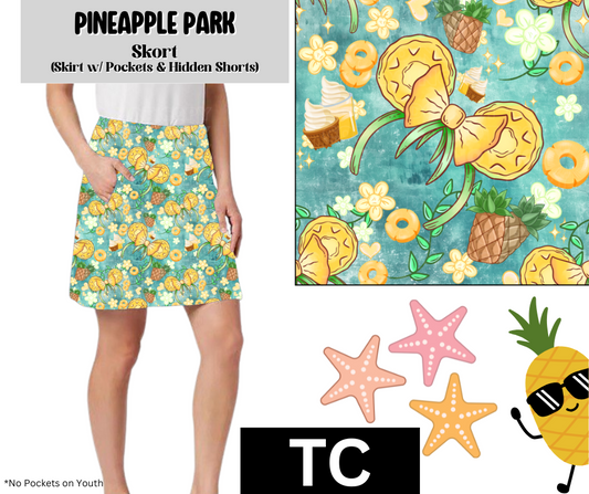 Pineapple Park Skort