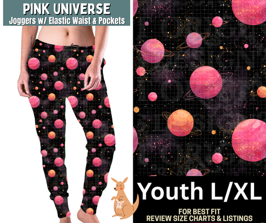Pink Universe Fleece Joggers