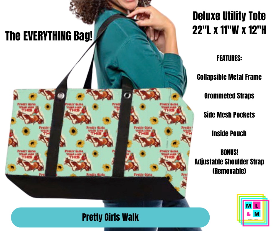 Pretty Girls Collapsible Tote