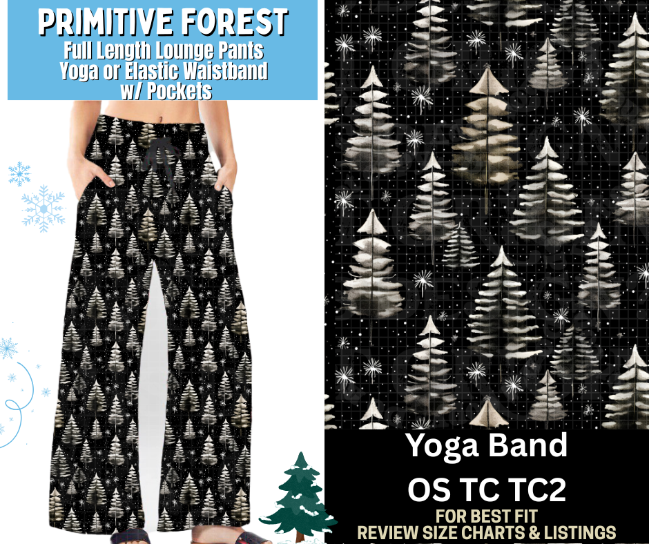 Primitive Forest Full Length Lounge Pants