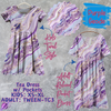 PURPLE GEODE - ADULT & KIDS - TEA DRESS RUN 3 - PREORDER CLOSING 3/11