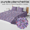 PURPLE PLANCHETTE - QUILT SETS - PREORDER CLOSING 3/1