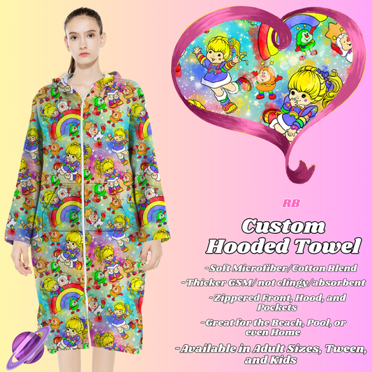 RB- HOODED TOWEL- PREORDER CLOSING 4/27