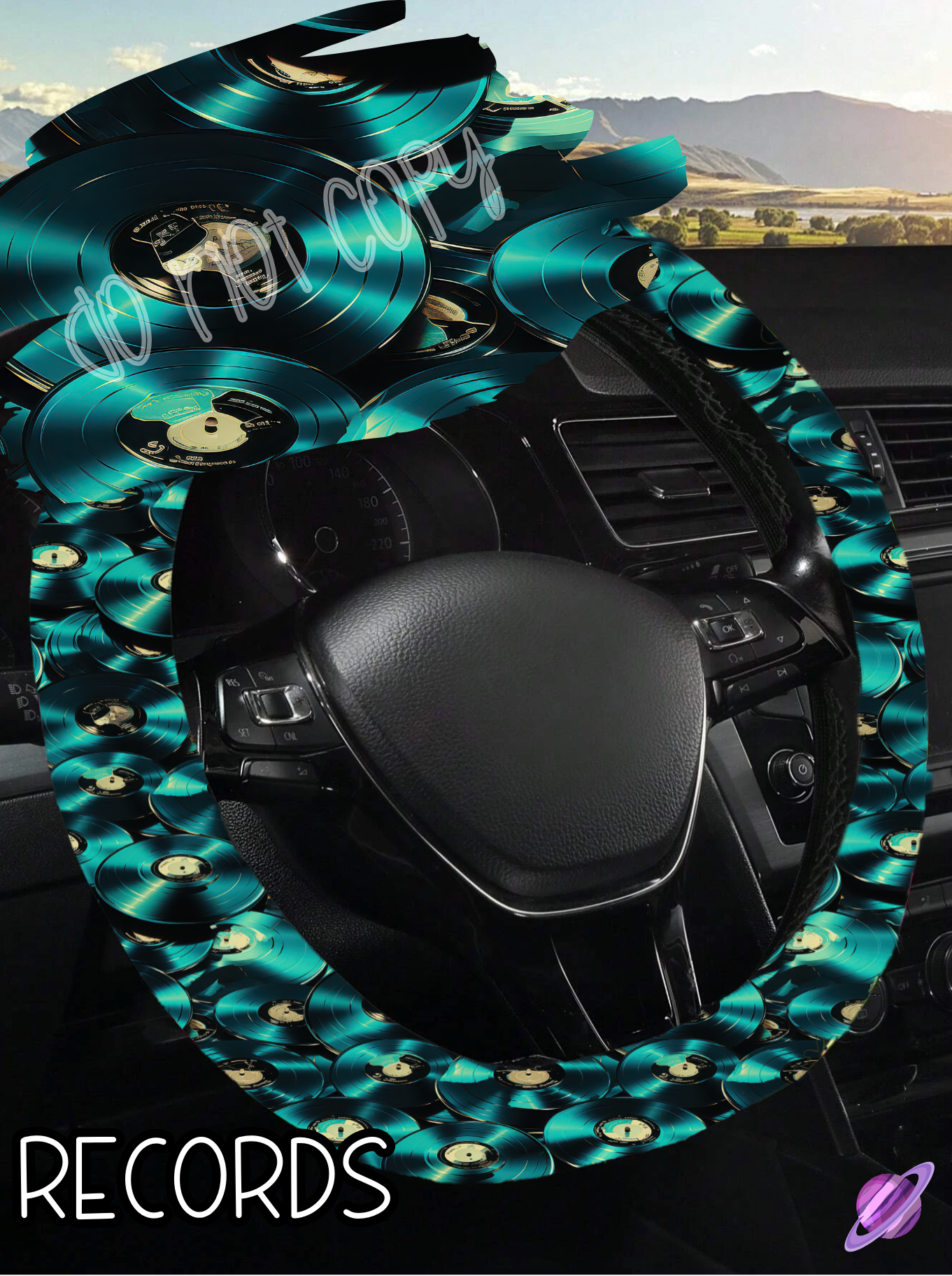 Records - Steering Wheel Cover Roud 7 - Preorder Closes 3/1