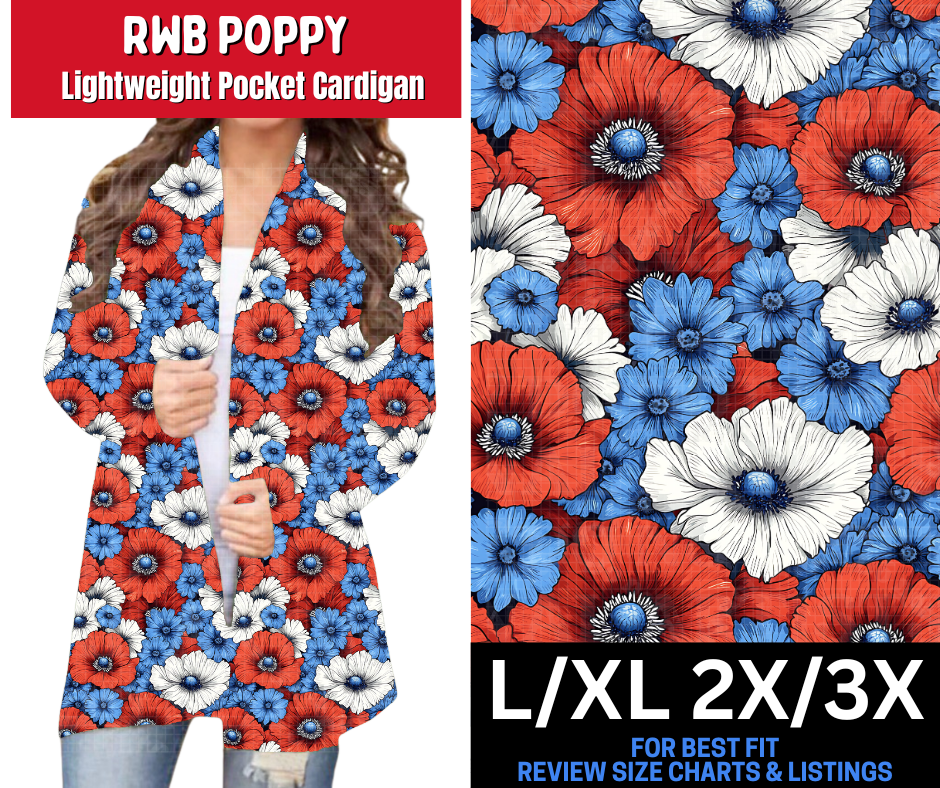 RWB Poppy Pocket Cardigan