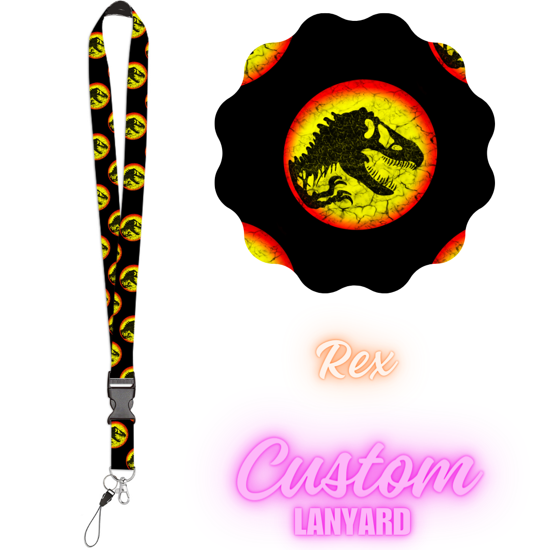 CUSTOM LANYARDS-REX- PREORDER CLOSING 11/16 ETA MID DEC