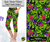 Preorder! Closes 3/28. ETA June. Rose Thorn Villain Jogger Capri