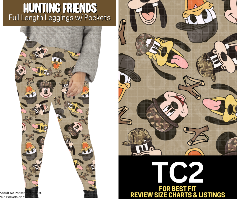 Hunting Friends Full Length Leggings w/ Pockets