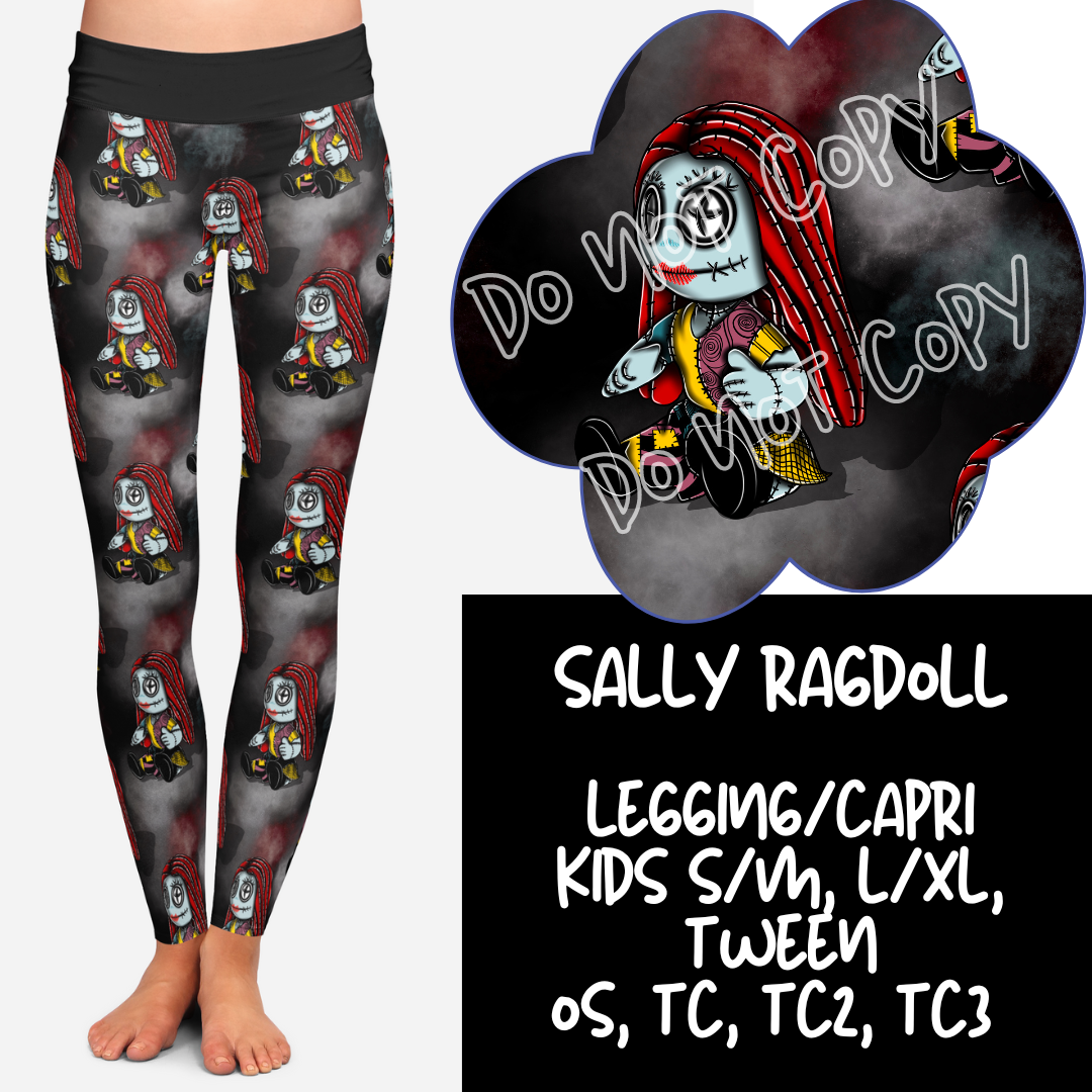 SALLY RAGDOLL - HOLIDAY RUN 1 - LEGGINGS/CAPRI  PREORDER CLOSING 9/17 ETA EARLY NOV