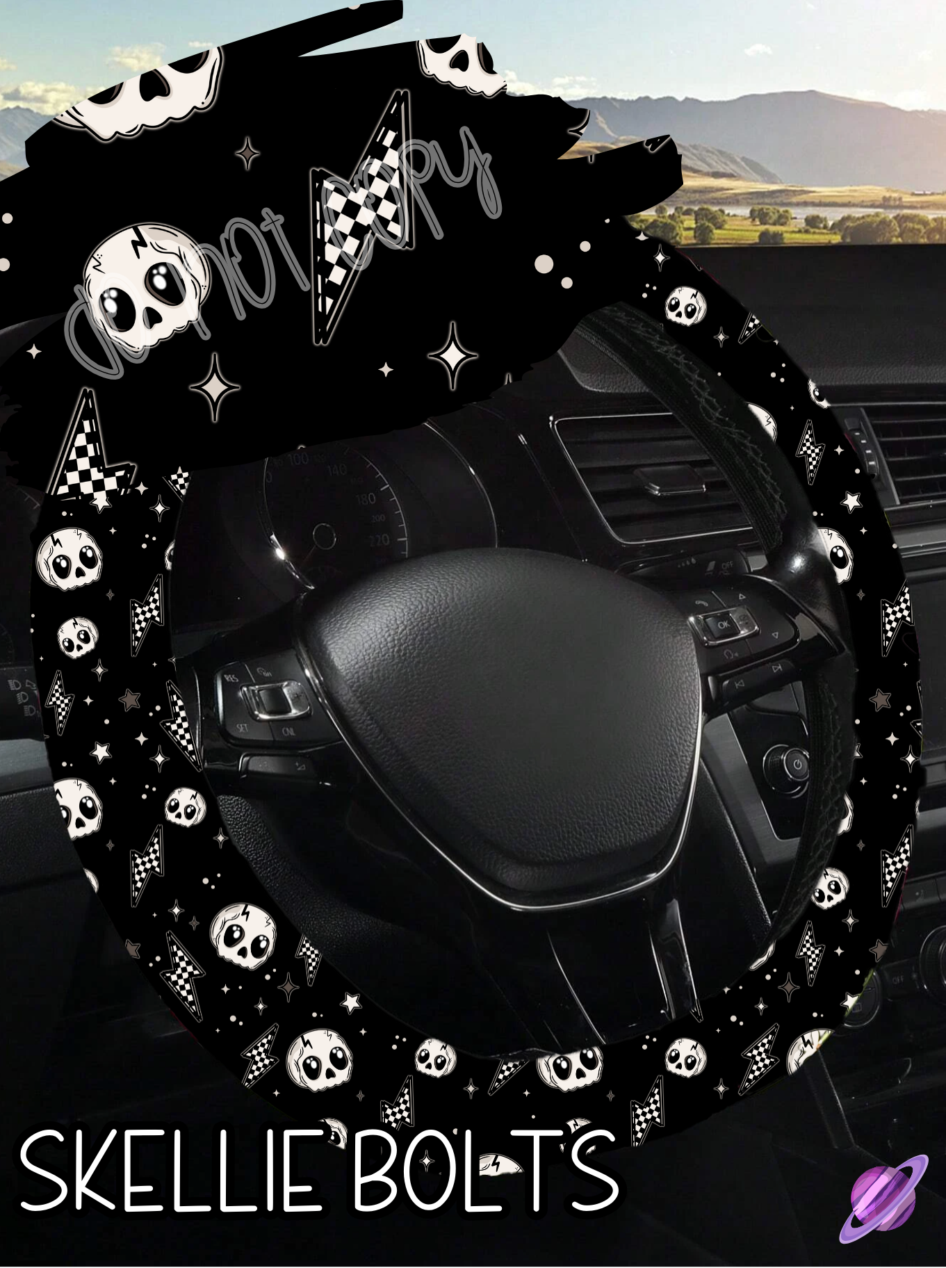 Skellie Bolts - Steering Wheel Cover Roud 7 - Preorder Closes 3/1