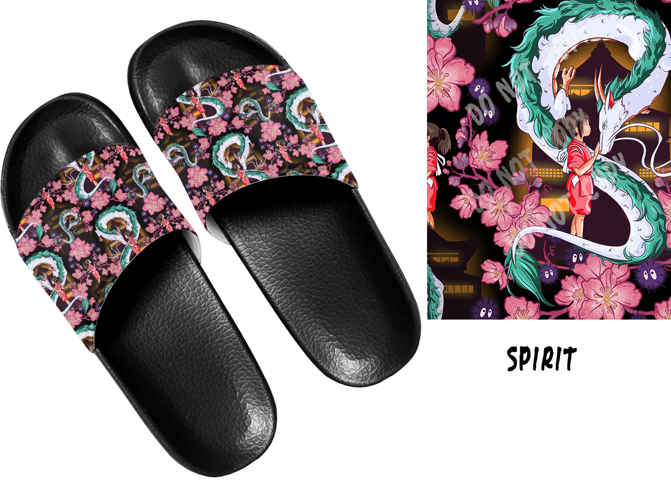 UNISEX CUSTOM SLIDE SANDALS-SPIRIT-PREORDER CLOSING 5/16-ETA JULY